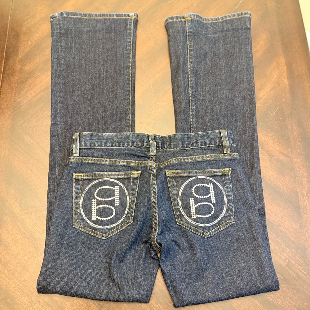 Vintage Bebe Denim Jeans with back pocket Detail